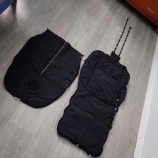 Saco para silla de paseo negro