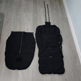 Saco para silla de paseo negro