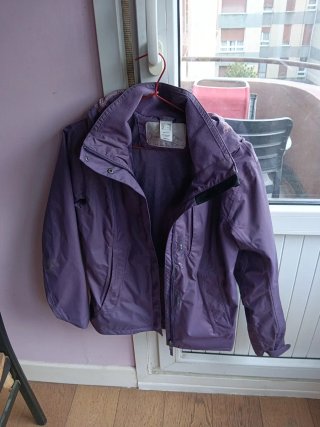 Anorak Quechua Lila Talla M