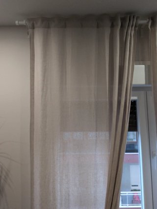 Cortina IKEA DYTAG Beige Lino
