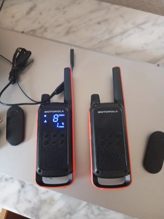 Walkie Talkies Motorola T82 Duo 10km de distancia