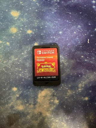 Pokemon Escarlata Nintendo Switch RPG con caja