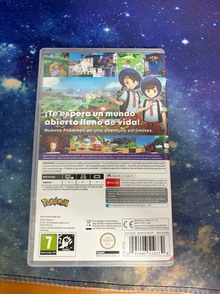 Pokemon Escarlata Nintendo Switch RPG con caja