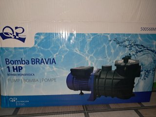 Piscina de acero ovalada 6x4 efecto madera