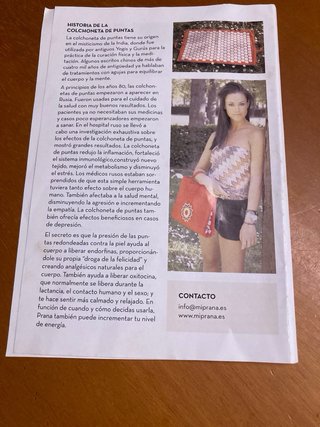 Colchoneta de puntas Prana Morada