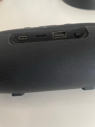 Altavoz Portátil Bluetooth Negro