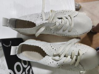 Zapatillas blancas mujer marca chika10