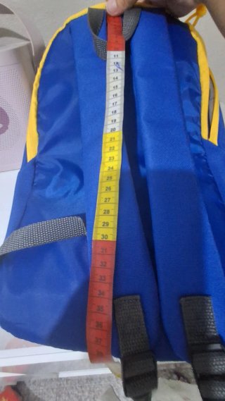 Zaino REDCLIFES blu/giallo 40 cm