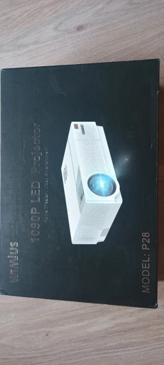 Proyector LED 1080P Blanco