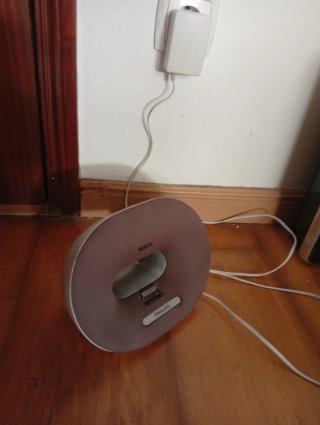 Coluna iPod Philips Cinza e Branco