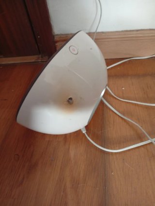 Coluna iPod Philips Cinza e Branco