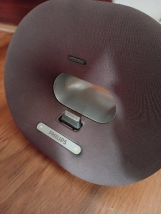 Coluna iPod Philips Cinza e Branco