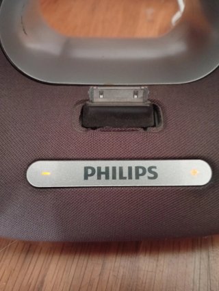 Coluna iPod Philips Cinza e Branco