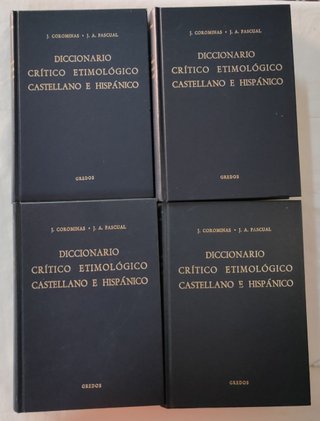 Diccionario crítico etimológico castellano e hi...