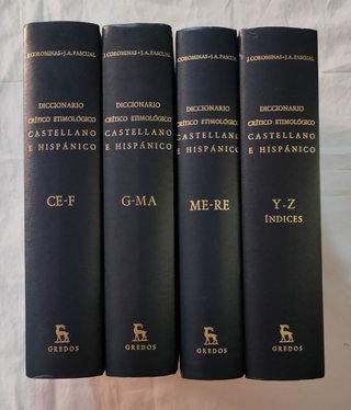 Diccionario crítico etimológico castellano e hi...