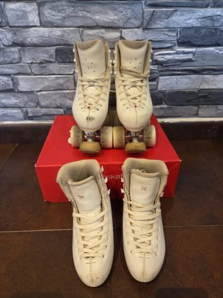 Patines Artísticos Blancos estel Talla 205