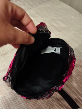 Zainetto bambina paillettes reversibili