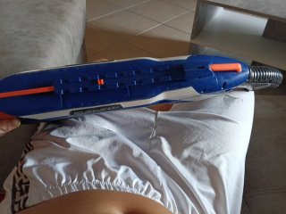 Pistola Nerf Roughcut 2x4