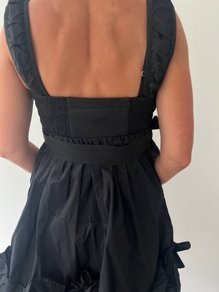 Vestido Adolfo Dominguez Negro Talla 38