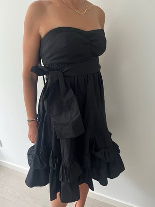 Vestido Adolfo Dominguez Negro Talla 38