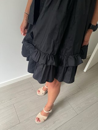 Vestido Adolfo Dominguez Negro Talla 38