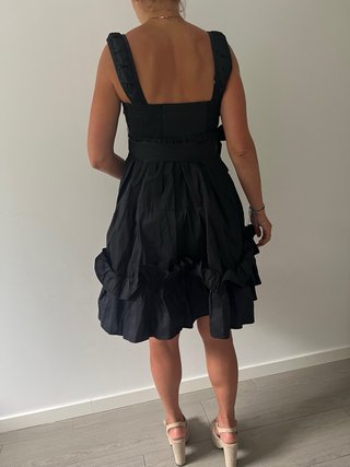 Vestido Adolfo Dominguez Negro Talla 38