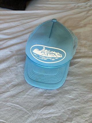 Cappello Corteiz Blu/Bianco