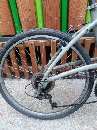 Bicicleta Btwin 26 Gris
