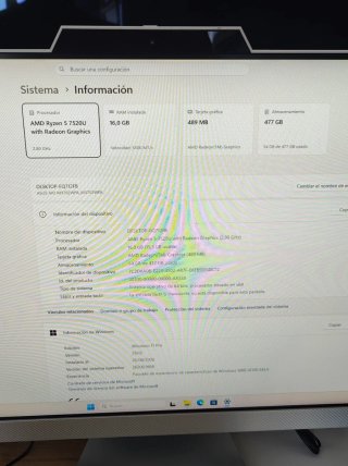 ASUS All-in-One M3702WFAK 27" Ryzen 5