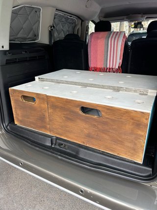 Mueble Camper + colchón y ducha!  Berlingo, Tepee.