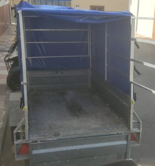 Remolque 750 kg con documentación