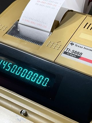 Calculadora Texas Instruments TI-5660