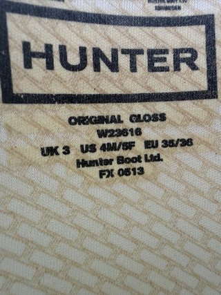 Botas de agua Hunter Moradas