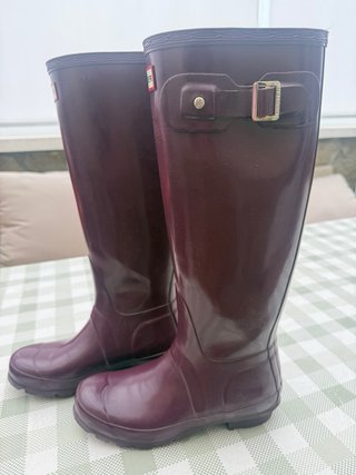 Botas de agua Hunter Moradas