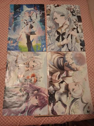 4 Pósters Anime
