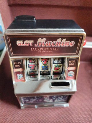 Hucha Máquina Tragaperras Retro