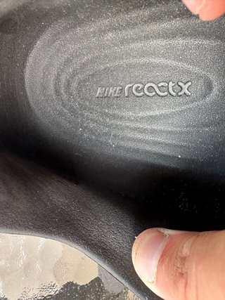 Nike ReactX Zuecos Negros