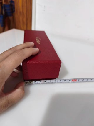 Caja Cartier para gafas Roja Vacía