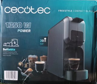 Cafetera Cecotec Freestyle Compact Black