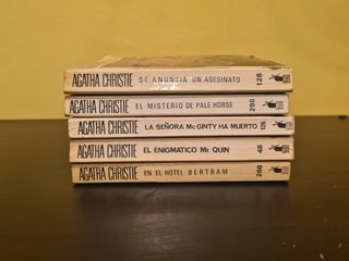 7 libros Agatha Christie