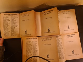 7 libros Agatha Christie