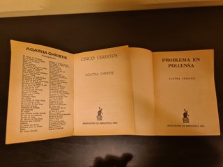 7 libros Agatha Christie