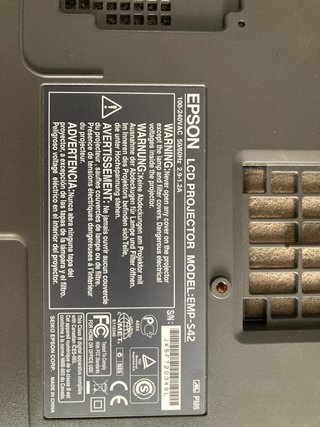 Proyector Epson EMP-S42 Multimedia