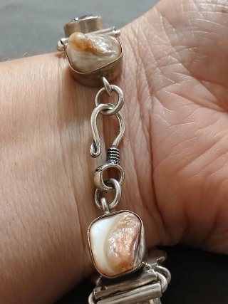 Bracciale unisex pietre 925