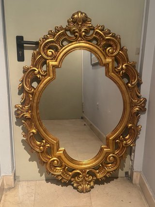Espejo Vintage Dorado 90x128 cm