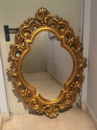 Espejo Vintage Dorado 90x128 cm