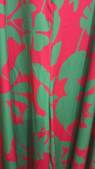 Mono ancho vaporoso estampado