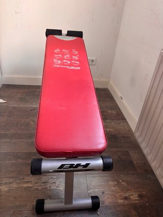 Banco musculación BH Fitness Atlanta 300 plegable