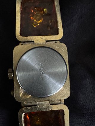 Pulsera Vintage Chaika URSS Ámbar Mecá