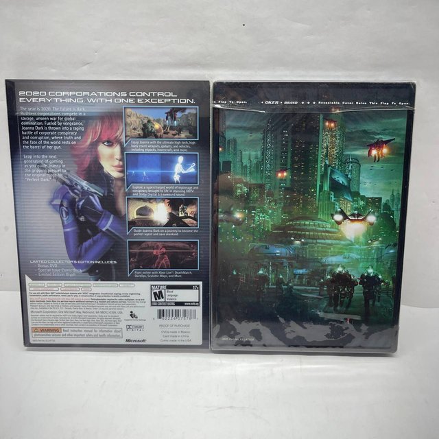 Perfect Dark Zero Edición Coleccionista Xbox 360
